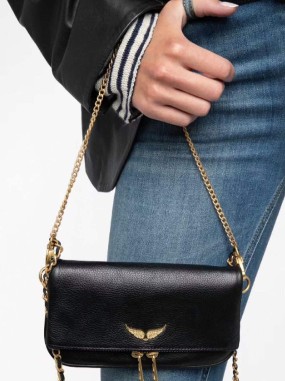 BRAND NEW Zadig & Voltaire Rock Mini Clutch